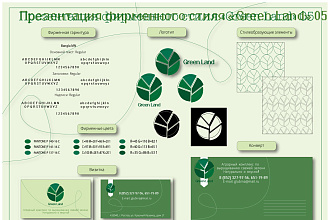 Разработаю фирменный стиль + логотип. Работаю до полного утверждения