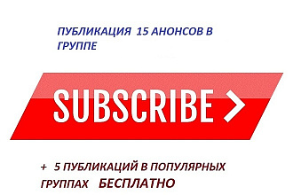 Опубликую 15 анонсов статей в группе на Subscribe.Ru. Женская тематика