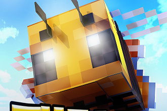 3D Персонажи Minecraft