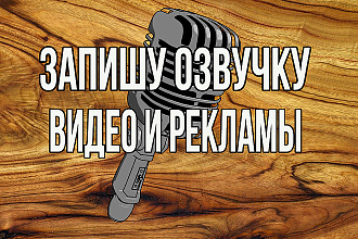 Озвучка видео и рекламы