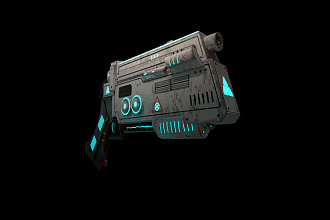 Создание игровой low-poly модели