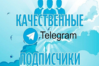 300 живых подписчиков на канал