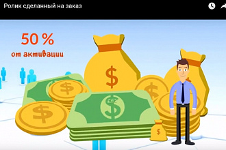 Получите продающий видеоролик в короткий срок