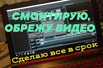 Могу смонтировать простое видео, или обрезать, наложить музыку