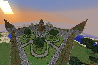 Создам спавн для сервера в игре Minecraft