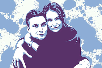 Нарисую портрет в стиле поп- арт за 2 дня