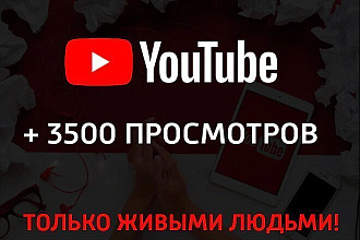 3500 просмотров за 500 рублей