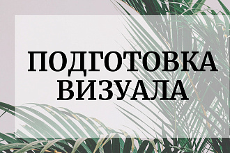 Подготовка визуала