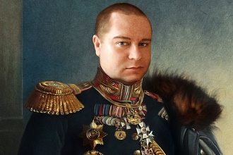 Портрет в военном или историческом стиле