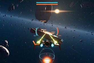 Продам исходник игры Space Combat Unity