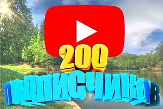 200 настоящих живый подписчиков
