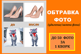 Обтравка фото удаление фона цена до 50 фото