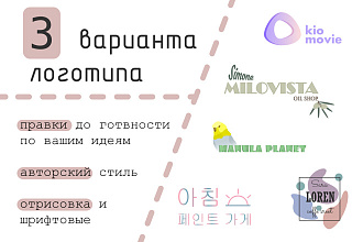 Стильные лого, ваши идеи и авторский стиль