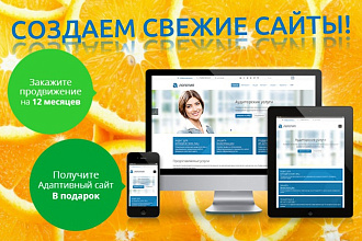 Создам сайт под ключ. Быстро и недорого