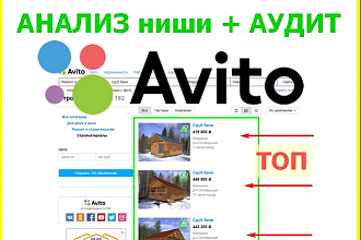 Анализ ниши на Авито плюс аудит и рекомендации