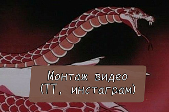 Смонтирую видео