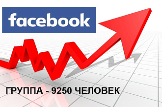 Размещу пост о вашем проекте, товаре, услуге в группе Facebook