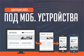 Адаптация сайта под мобильные устройства