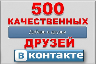 Продвижение групп Вконтакте + 500 живых подписчиков в группу
