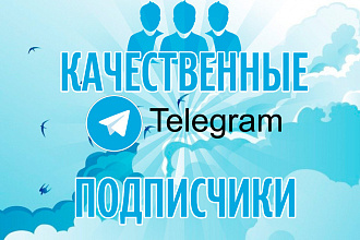 3000 подписчиков в телеграм + просмотры на последние 5 постов