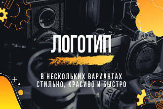 Создам качественный логотип в 3 вариантах