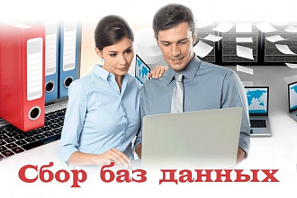 Ручной сбор баз данных