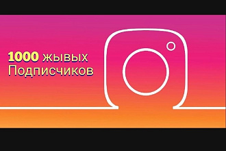 1000 русскоязычных инстаграм подписчиков