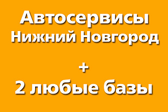 Автосервисы Нижнего Новгорода База организаций