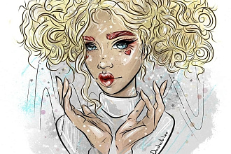 Портреты comics art, pop art