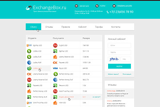 Exchangebox Nulled - Скрипт полуавтоматического обменника