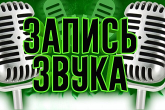 Озвучка любого видео материала