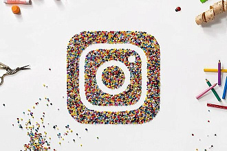 Яркое оформление в Instagram