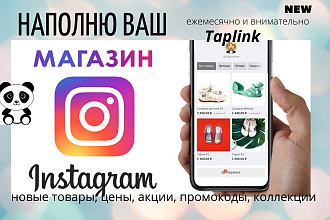 Администратор интернет-магазина Таплинк в Instagram