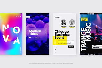 Motion design видео ролики для Facebook, Instagram