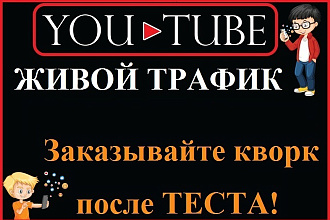 Целевой трафик из Ютуб. Под CPA или ваши проекты