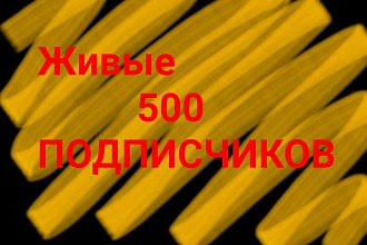 500 подписчиков на канал в Youtube, подъём в ТОП