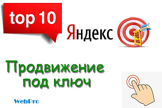 Вывод в ТОП 1-10. Раскрутка сайтов