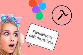 Разработка лендинга на Тильде + адаптивный дизайн на Figma