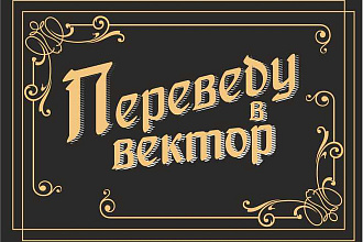 Переведу из растра в вектор