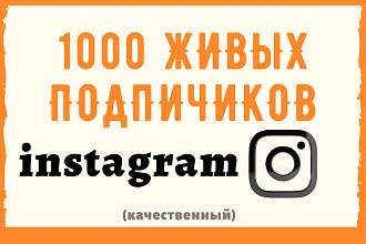 1000 подпичиков + 300 лайков