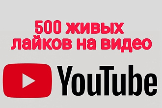 500 живых лайков на видео