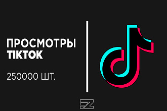 Продвижение 250000 просмотров в TikTok
