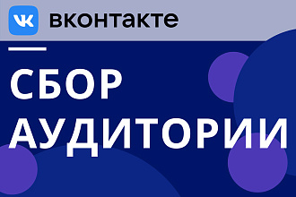 Соберу аудиторию Вконтакте