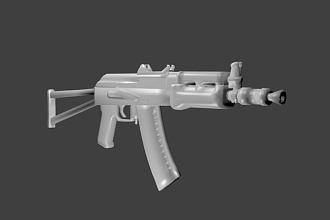 Сделаю 3D модель техники, окружения, оружия