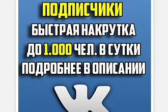 Подписчики Вконтакте