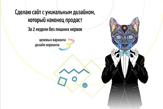 Создам продающий дизайнерский сайт на Tilda