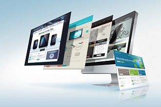 Landing page с уникальным дизайном