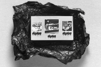 Визитка в стиле Phonk