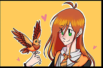Рисунок 2D персонажа