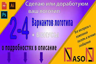 Создам логотип в стиле модерн